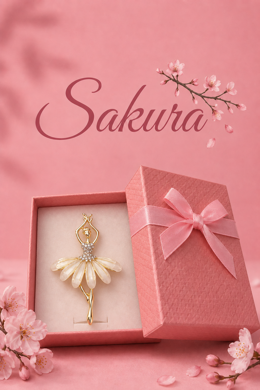 Sakura Gift Ballerin White