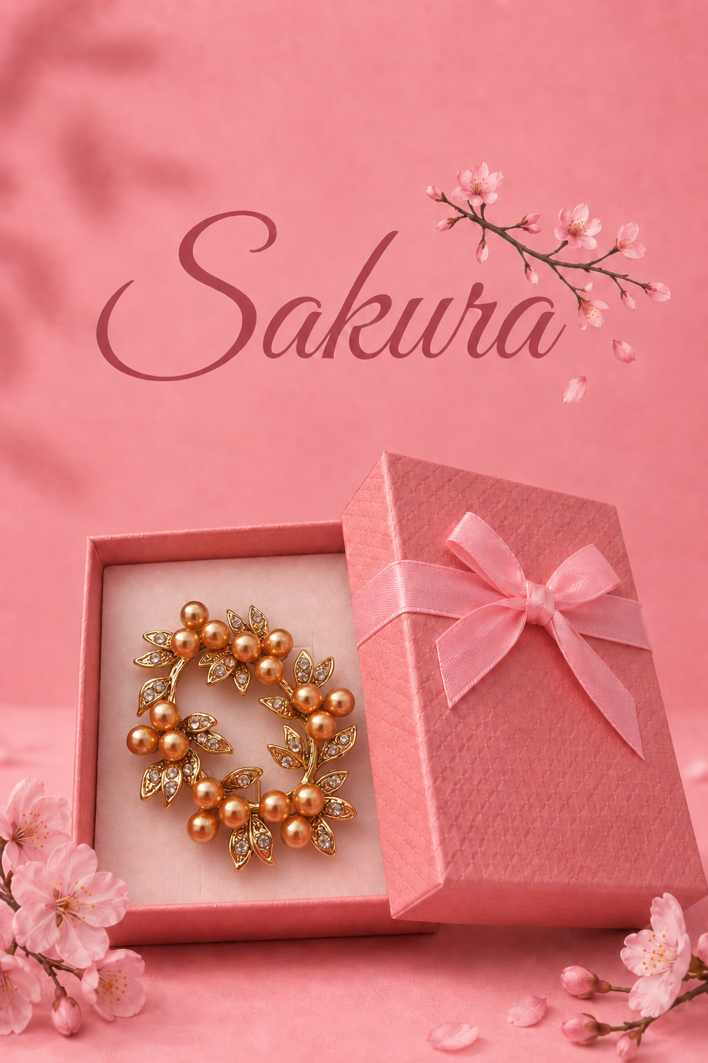 Sakura Gift Crown Gold